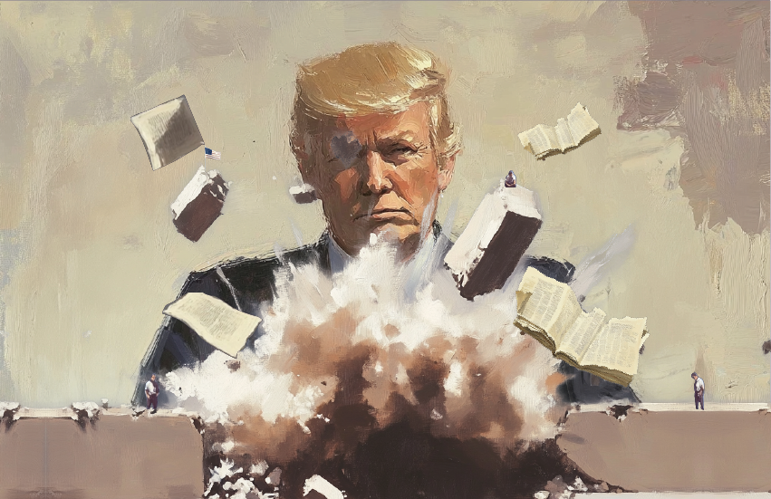 El presidente Donald Trump y su círculo de hierro nos declararon la guerra